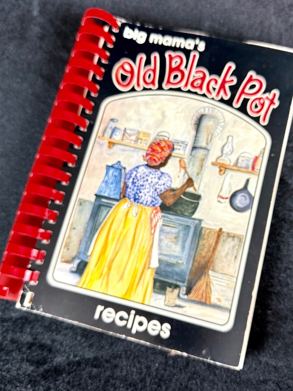 Vintage Big Mama’s Old Black Pot Recipes Cookbook by Ethel Rayson Dixon 107 Pg